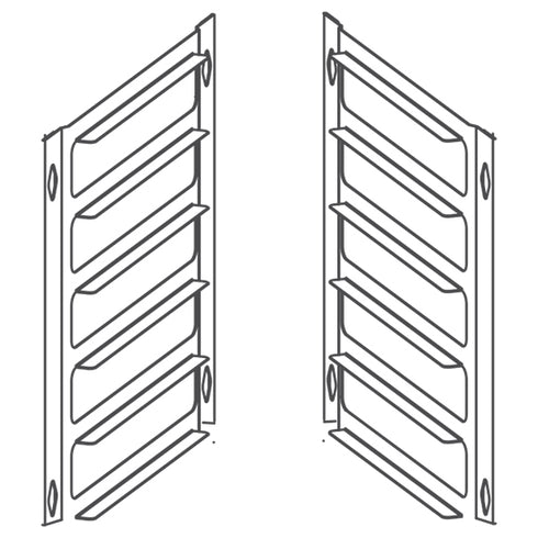 Kit De Transformation De 20X Gn 1/1 à 16X 600X400 Mm, GP102